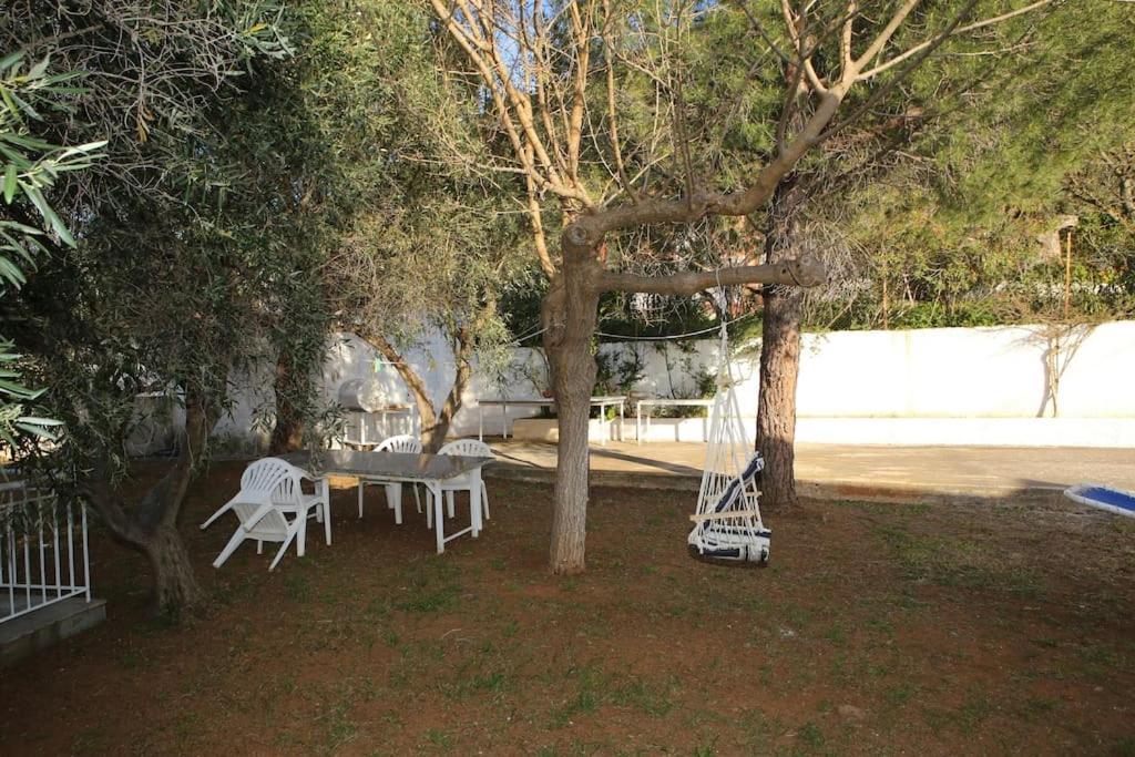White Villa In Olive Trees And Seaview To Panagia Almiropótamos Exteriér fotografie