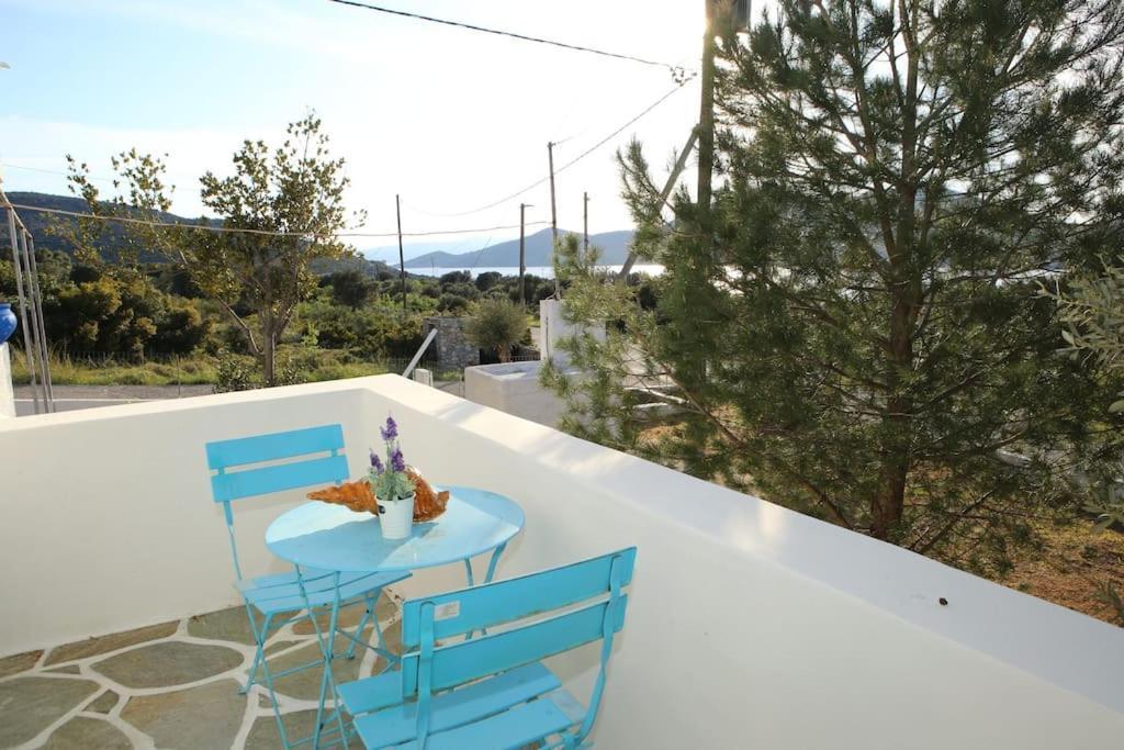 White Villa In Olive Trees And Seaview To Panagia Almiropótamos Exteriér fotografie