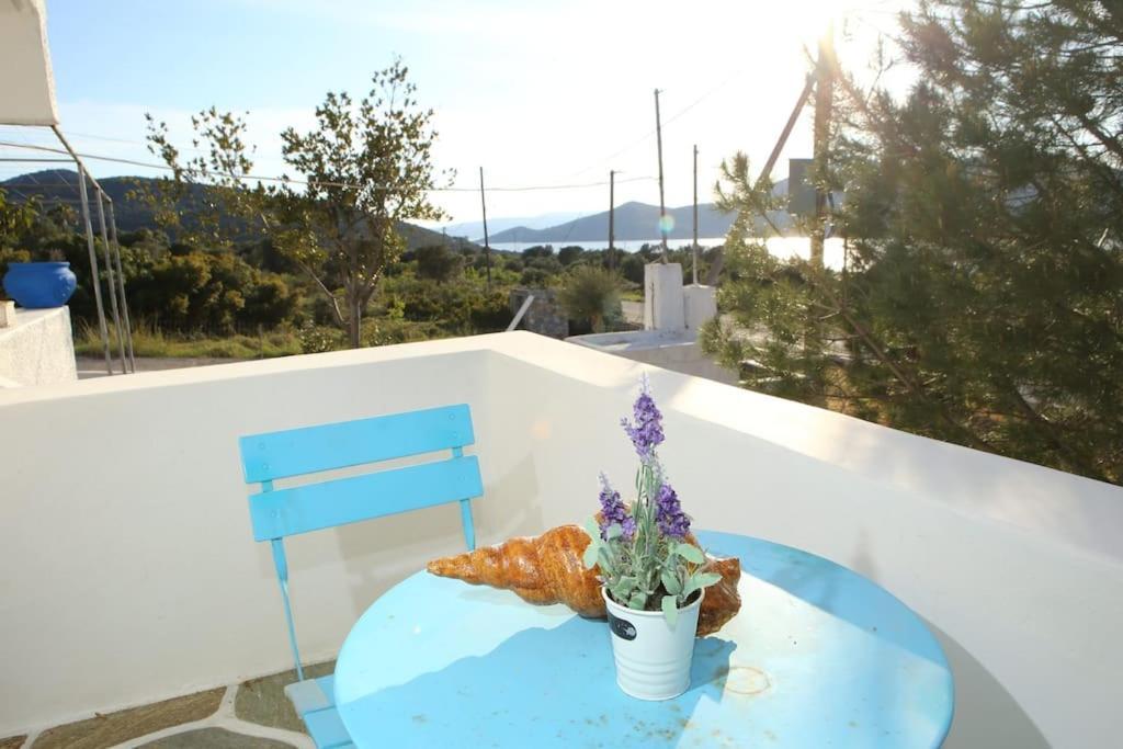 White Villa In Olive Trees And Seaview To Panagia Almiropótamos Exteriér fotografie